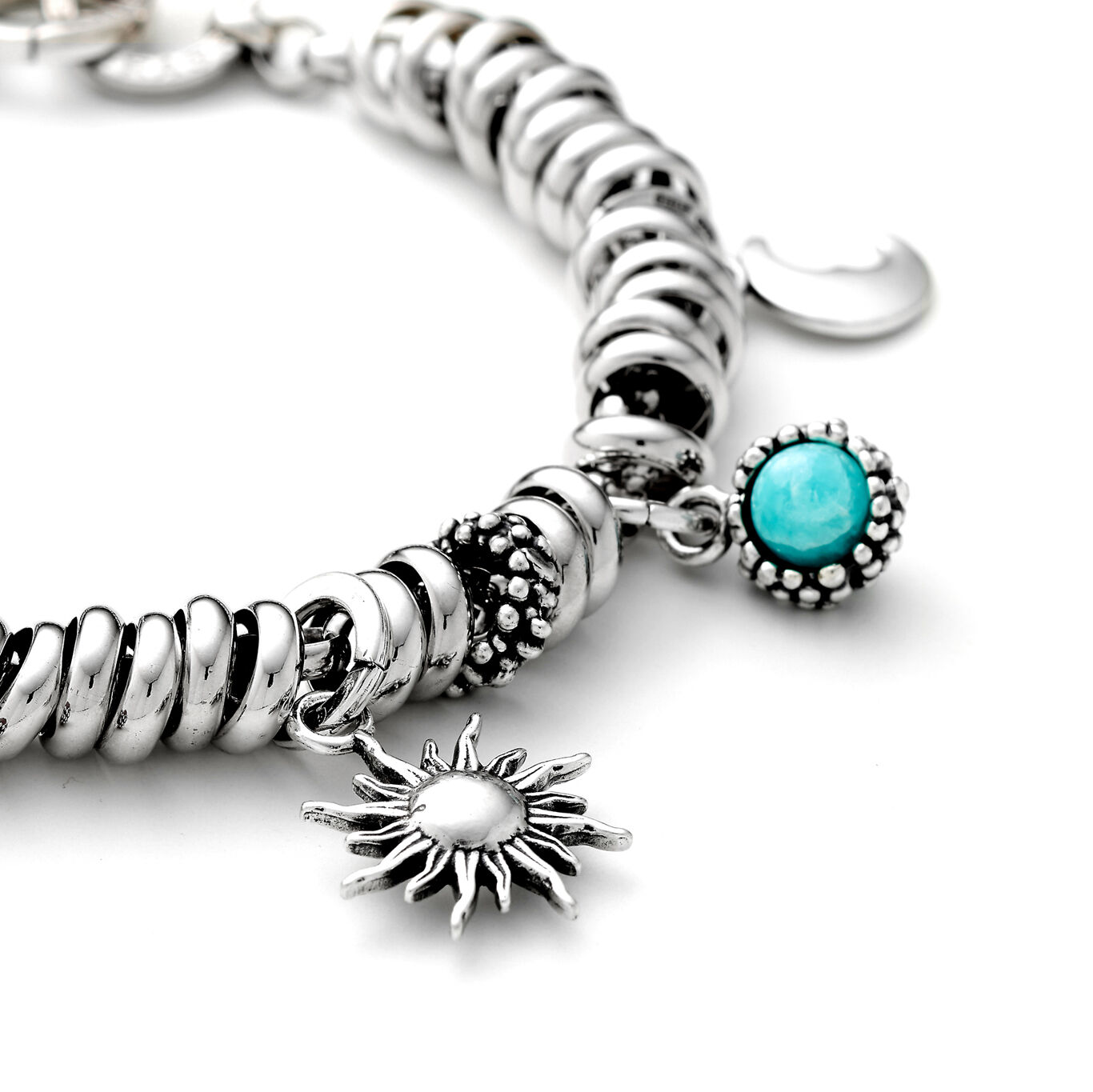 Charm Perlage Agata indossato