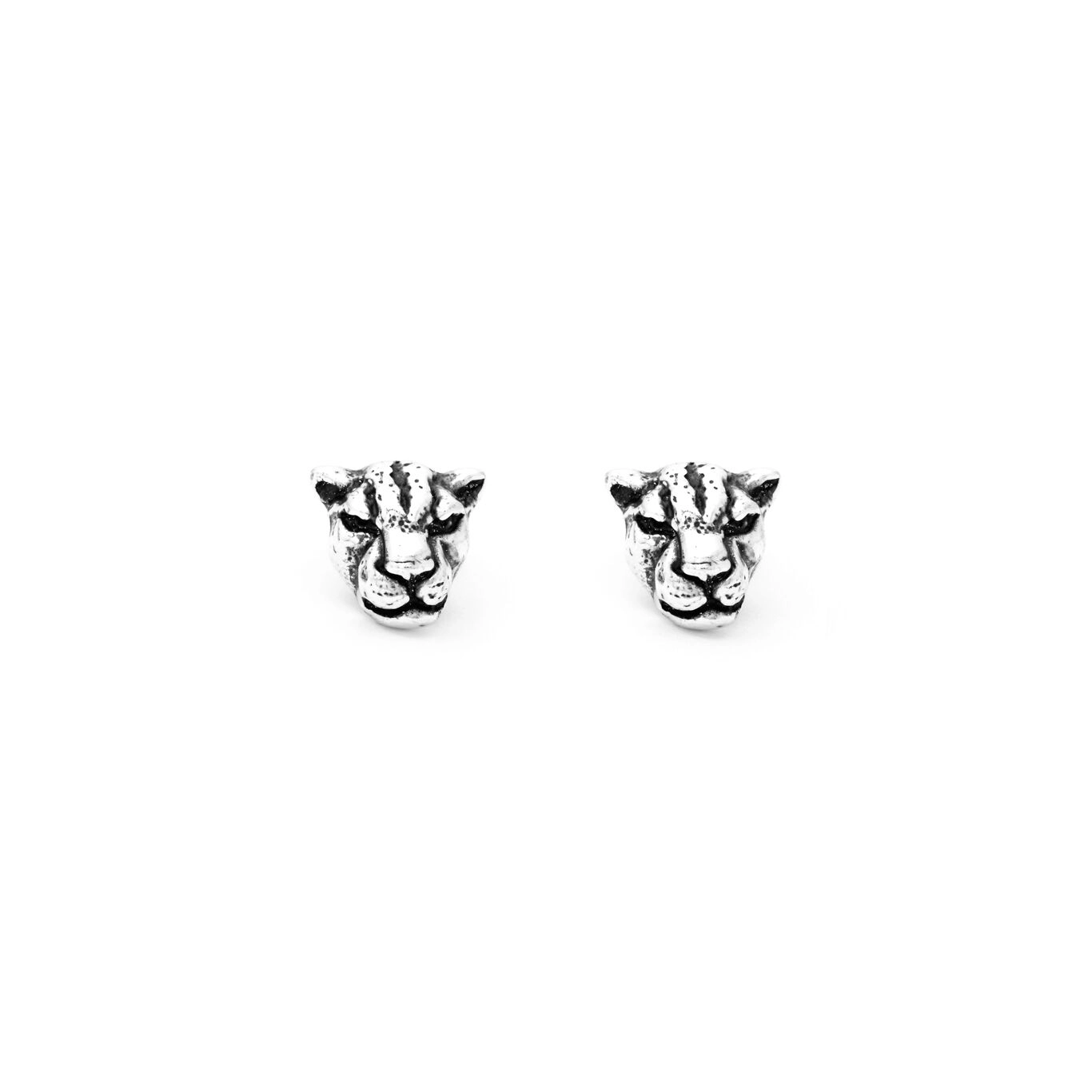 Orecchini Teste di Leopardo